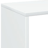 Room Divider Bookcase White 69.5x29x103.5 cm Engineered Wood 858012