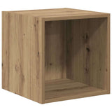 TV Cabinet Set Wall-mounted 2 pcs Artisan Oak Engineered Wood 3393173