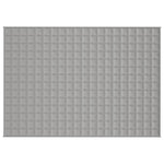 Weighted Blanket Grey 140x200 cm Single 10 kg Fabric 3154782