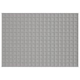 Weighted Blanket Grey 140x200 cm Single 10 kg Fabric 3154782