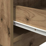 Bedside Cabinet Artisan Oak 45 x 40 x 55 cm Engineered Wood 863059