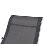 Folding Sun Loungers 2 pcs Aluminium and Textilene 43654