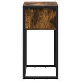 End Table Smoke Oak 100 x 36 x 75 cm Engineered Wood 886698