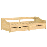 Day Bed with 2 Drawers without Mattress "IRUN" 90x200 cm 3185209