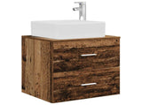 Bathroom Cabinet Set 3 pcs Old Wood 49.5 x 41 x 63 cm 3405825