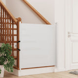 Retractable Pet Gate White 82,5x125 cm 4004128