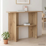 Console Table Artisan Oak 100 x 30 x 75 cm Engineered Wood 8001182