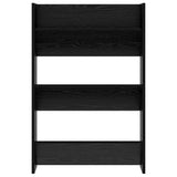 Shoe Cabinet 2 pcs Black Oak 60 x 18 x 90 cm Engineered Wood 875151