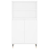 Highboard White 60x36x110 cm Engineered Wood 831476