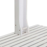 Garden Shower White Wood 48207