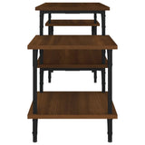 TV Cabinet Brown Oak 117x35x52 cm Engineered Wood 826319