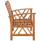 Patio Bench Durable Garden Bench Rectangular Traditional 310269