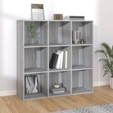 Book Cabinet Grey Sonoma Engineered wood Medium Book Cabinet 815451