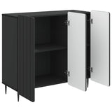 Sideboard Black 89 x 34.5 x 82 cm Engineered Wood 894416