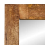 Mirror 70x50 cm Solid Wood Mango and Glass 351985