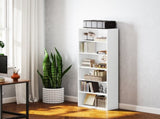 Six Shelf Bookcase - White T3398P344753