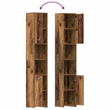 4 Piece Bathroom Furniture Set Old Wood Engineered Wood 3328553