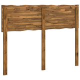 Live Edge Headboard ROSTOCK Natural 160 cm Solid Acacia Wood 903153
