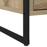 Bedside Table Sonoma 50 x 39.5 x 50 cm Engineered Wood 886680