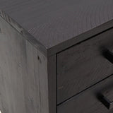 Bedside Cabinets 2 pcs Black 36x30x45 cm Solid Wood Pine 3120339