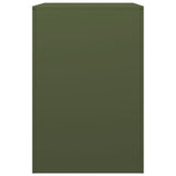 Firewood Rack Green 60x40x60 cm Steel 851006