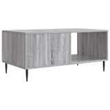 Coffee Table Grey Sonoma 90 x 50 x 40 cm Engineered Wood 894501