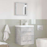 Bathroom Furniture Set with Drawer Grey 41 x 38.5 x 48 cm 875689
