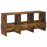 Magazine Rack Smoked Oak 102 x 30 x 45 cm 890964