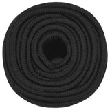 Boat Rope Full Black 12 mm 100 m Polypropylene 152513