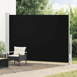 Patio Retractable Side Awning 200x300 cm Black 313411