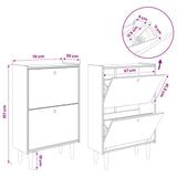 Shoe Rack BILBAO 70 x 30 x 107 cm 42041344