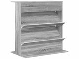 Magazine Rack Grey Sonoma 70 x 41 x 96 cm Engineered Wood 899540