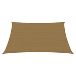 ZNTS Sunshade Sail 160 g/m² Taupe 4.5x4.5 m HDPE 311387