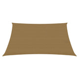 ZNTS Sunshade Sail 160 g/m² Taupe 4.5x4.5 m HDPE 311387