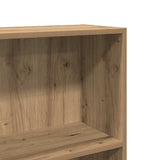 Bookcase Artisian Oak 60x24x143 cm Engineered Wood 857820