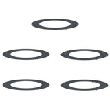 suitable for Flat Tree Rings 5 pcs Anthracite 60 / 90 cm Steel 873709