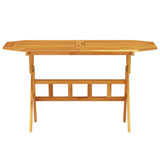 Garden Dining Set Folding 7 pcs Brown Solid Acacia Wood 3375711