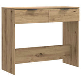 Console Table Artisan Oak 90x36x75 cm Engineered Wood 856946