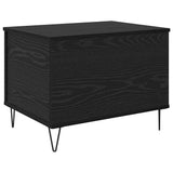 Coffee Table Black Oak 60 x 44.5 x 45 cm Engineered Wood 882671