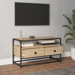 ZNTS TV Cabinet Sonoma Oak 80x35x45 cm Engineered Wood 826311