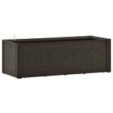 Garden Raised Bed with Self Watering System Mocha 100x43x33 cm 313960