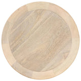 ZNTS Side Table Ø40x45 cm Solid Mango Wood 320600