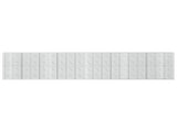 Gabion with 3.5 mm Wire and 5x10 cm Mesh 950x10x200 cm 3462589