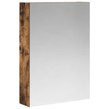 Bathroom Mirror Cabinet Smoked Oak 50 x 14.5 x 70 cm 889043