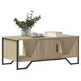 ZNTS Coffee Table Sonoma Oak 100x51x40 cm Engineered Wood 848490