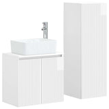 Bathroom Furniture Set 2 pcs High Gloss White 3406127