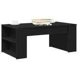 Coffee Table Black Oak 102 x 55 x 42 cm Engineered Wood 862495