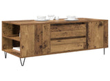 Coffee Table Old Wood 102 x 44.5 x 50 cm Engineered Wood 882687