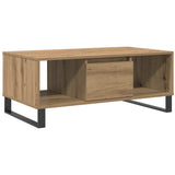 Coffee Table Artisan Oak 90x50x36.5 cm Engineered Wood 857341