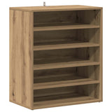 Shoe Cabinet Artisan Oak 60x35x70 cm Engineered Wood 856701